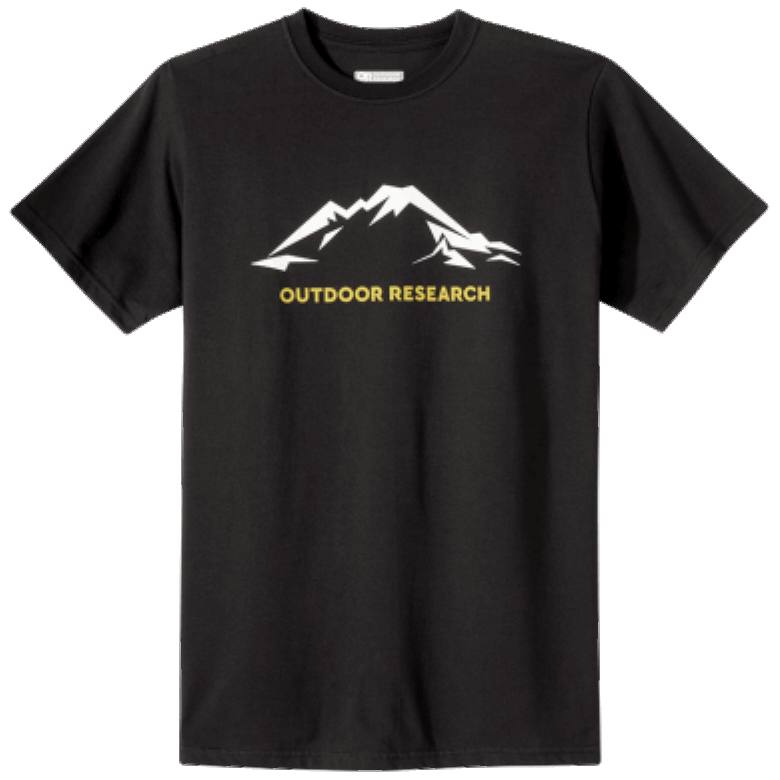 Outdoor Research Mt Baker T-shirt Für Herren Schwarz