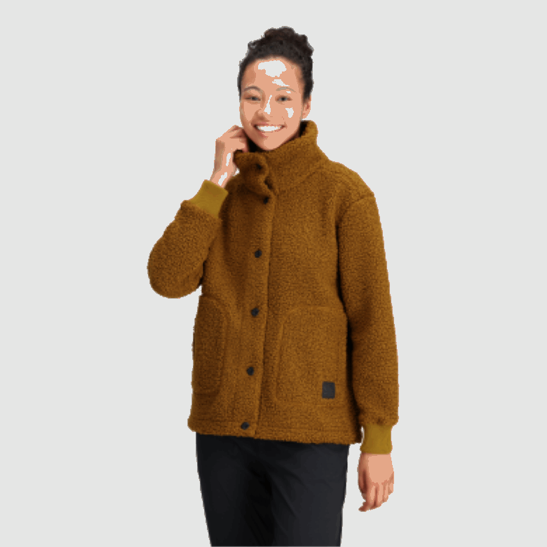 Juneau Sherpa Trucker Jacke Für Damen Tapenade Outdoor Research