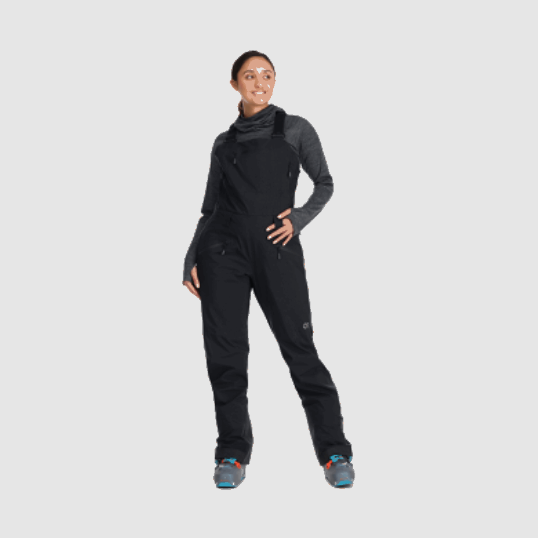 Outdoor Research Frauen Halbkugeln Ii Gore-tex® Latzhose Schwarz