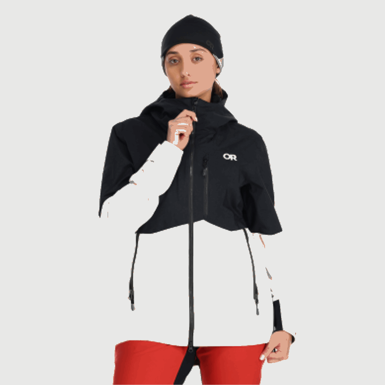 Outdoor Research Hemispheres II Gore-Tex®-Jacke Für Damen Schwarz/Schnee