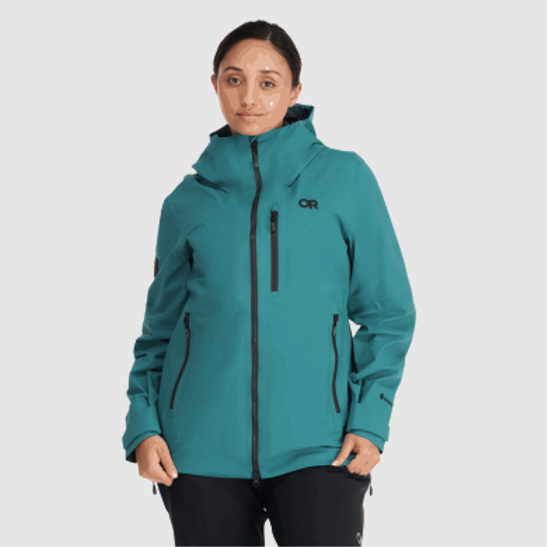 Outdoor Research Damen Hemispheres II Gore-Tex® Jacke Deep Lake