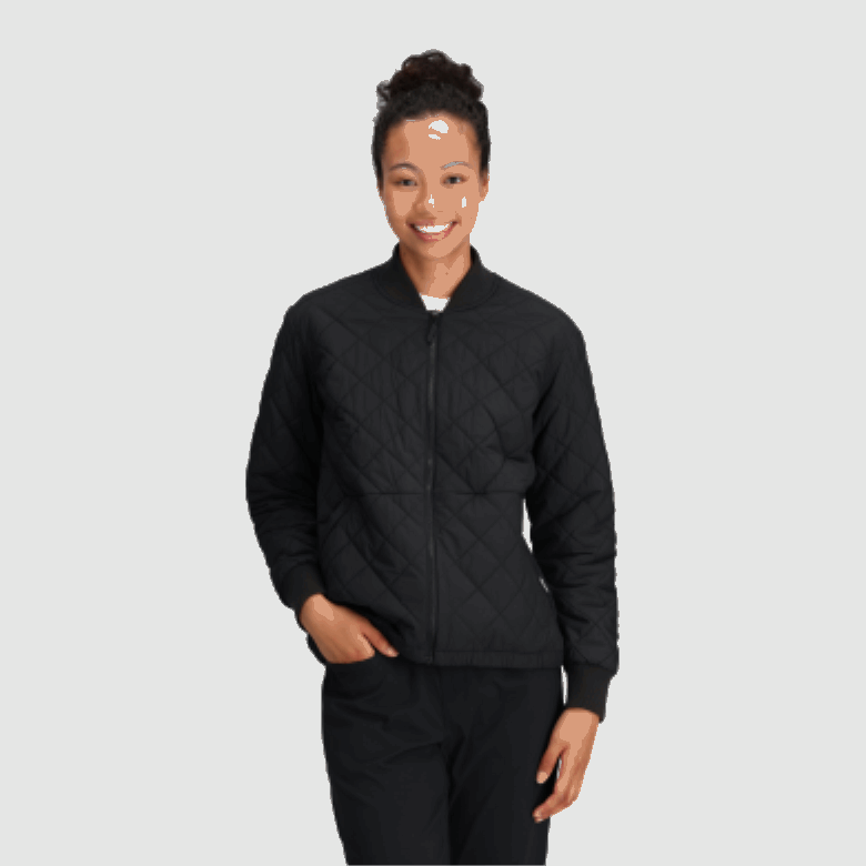 Outdoor Research Damen Shadow Wendebomber Schwarz/Loden