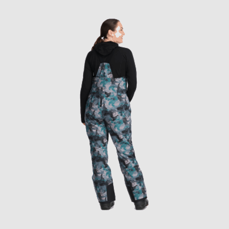 Outdoor Research Snowcrew Lätzchen Für Damen Nimbus Aquarell/schwarz