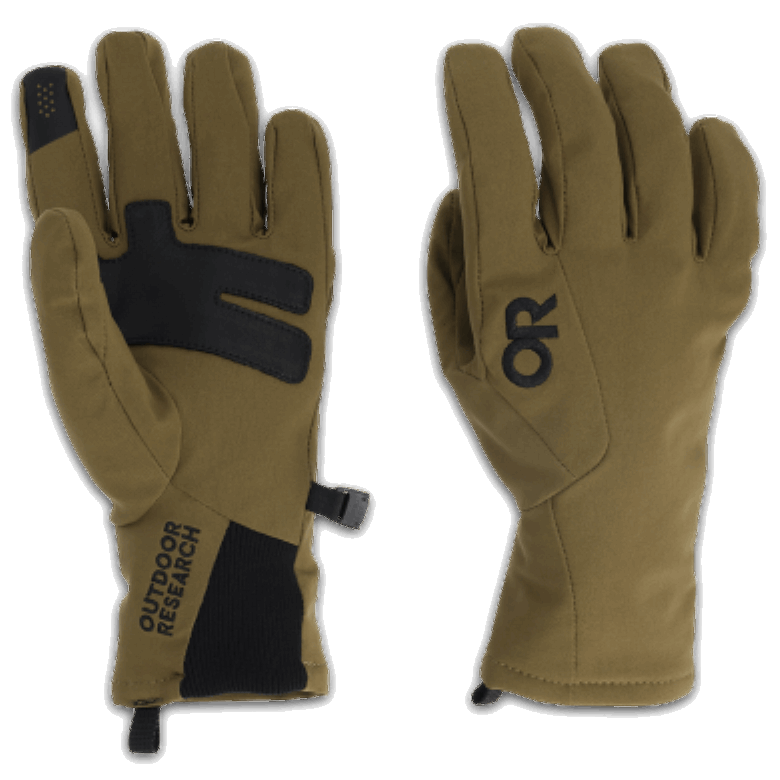 Outdoor Research Sureshot Softshell-Handschuhe Für Damen Schwarz
