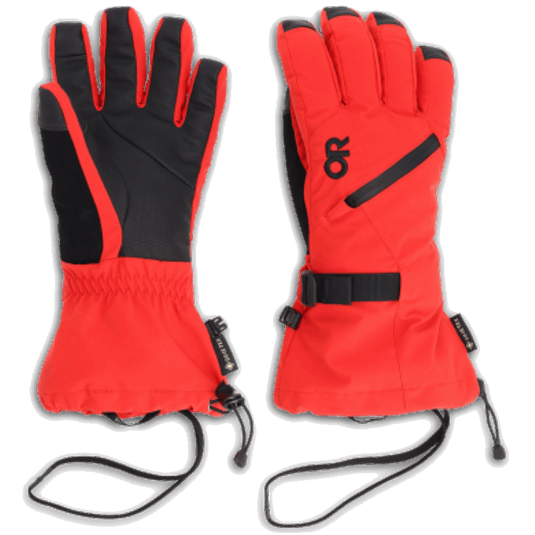 Outdoor Research Revolution II Gore-Tex-Handschuhe Für Männer, Cranberry