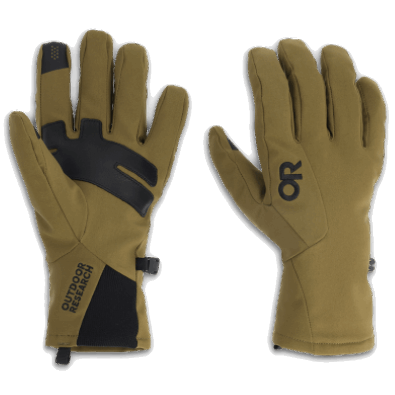 Outdoor Research Herren Sureshot Softshell-Handschuhe Loden