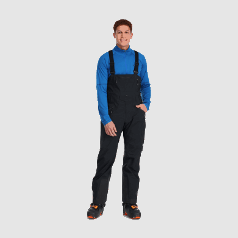 Outdoor Research Herren Halbkugeln II Gore-Tex® Lätzchen Schwarz