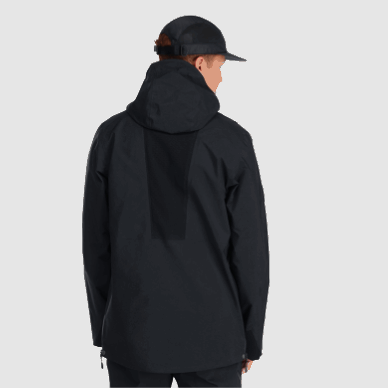 Outdoor Research Hermispheres Ii Gore-tex® Jacke Schwarz