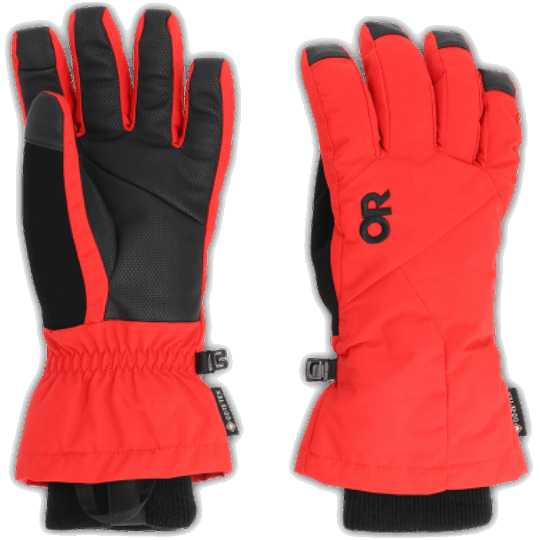 Outdoor Research Männer Revolution Gore-Tex-Unterstulpenhandschuhe Schwarz