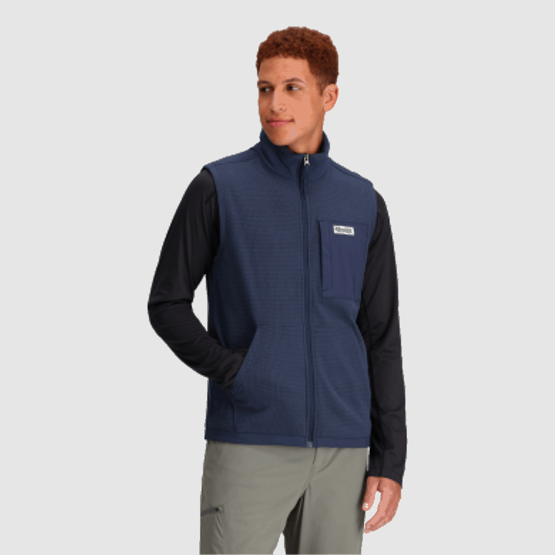 Outdoor Research Herren Trail Mix Weste Marineblau