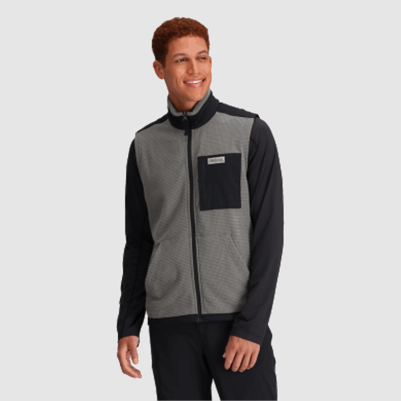 Outdoor Research Herren Trail Mix Weste Zinn