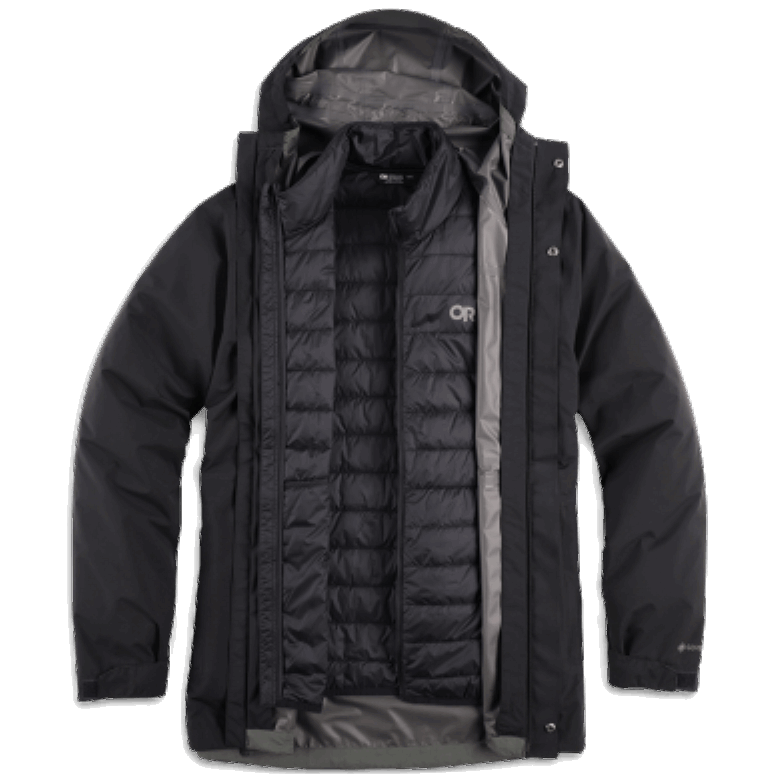 Outdoor Research Foray 3-in-1-parka Für Herren Schwarz