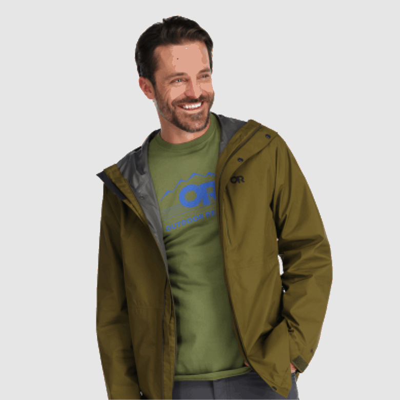 Outdoor Research Foray Herren 3-in-1 Parka Loden