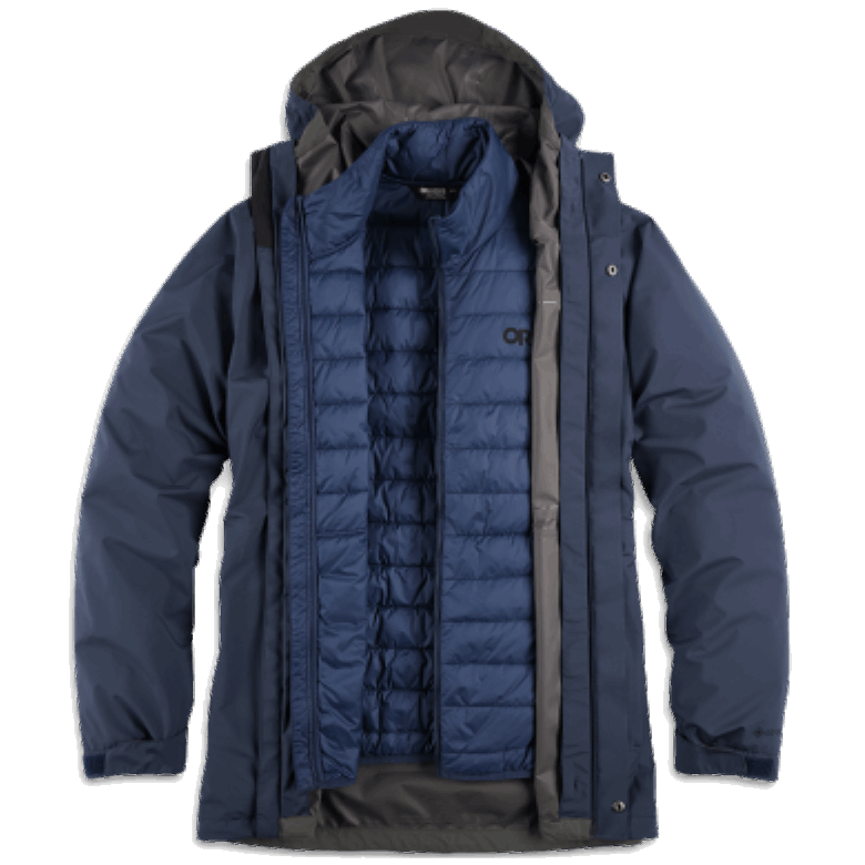 Outdoor Research Foray 3-in-1 Parka Herren Marineblau