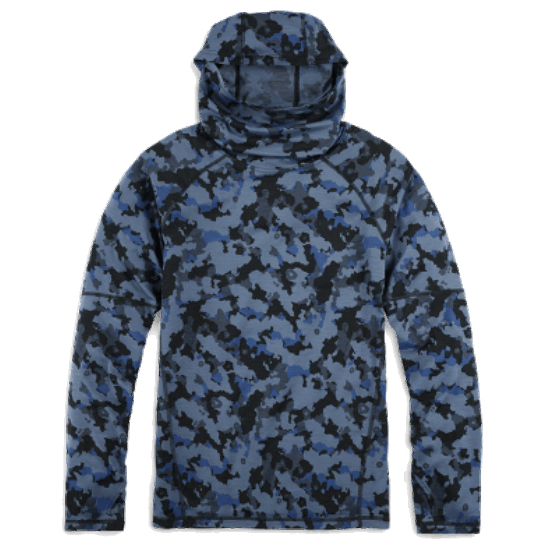 Outdoor Research Alpine Onset Merino 150 Hoodie Marineblau Camo Für Herren