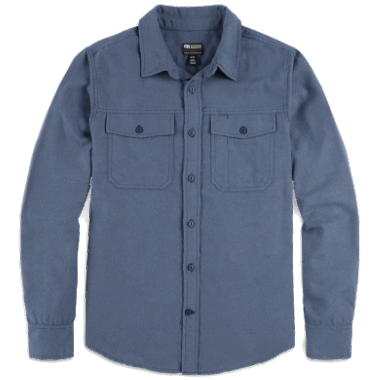 Outdoor Research Herren Feedback Flanellhemd Light Nimbus