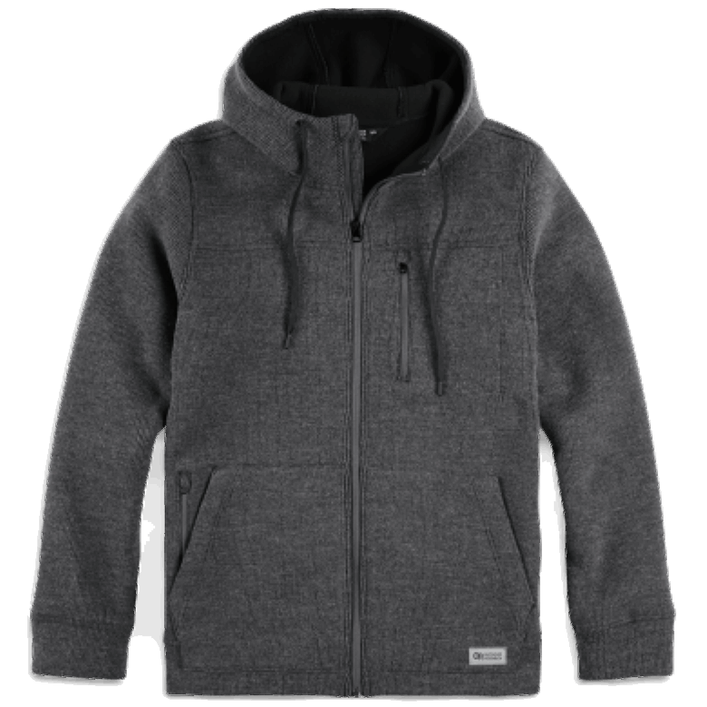 Outdoor Research Herren-Hoodie Flurry Anthrazit