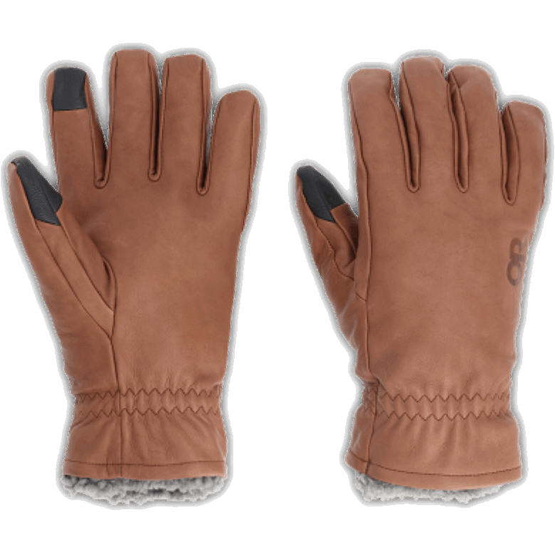 Outdoor Research Deming Sensorhandschuhe Chocolate Natural